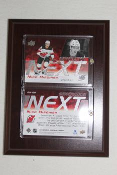 Nico Hischier Next Generation Trading Card Sport Plakette NHL